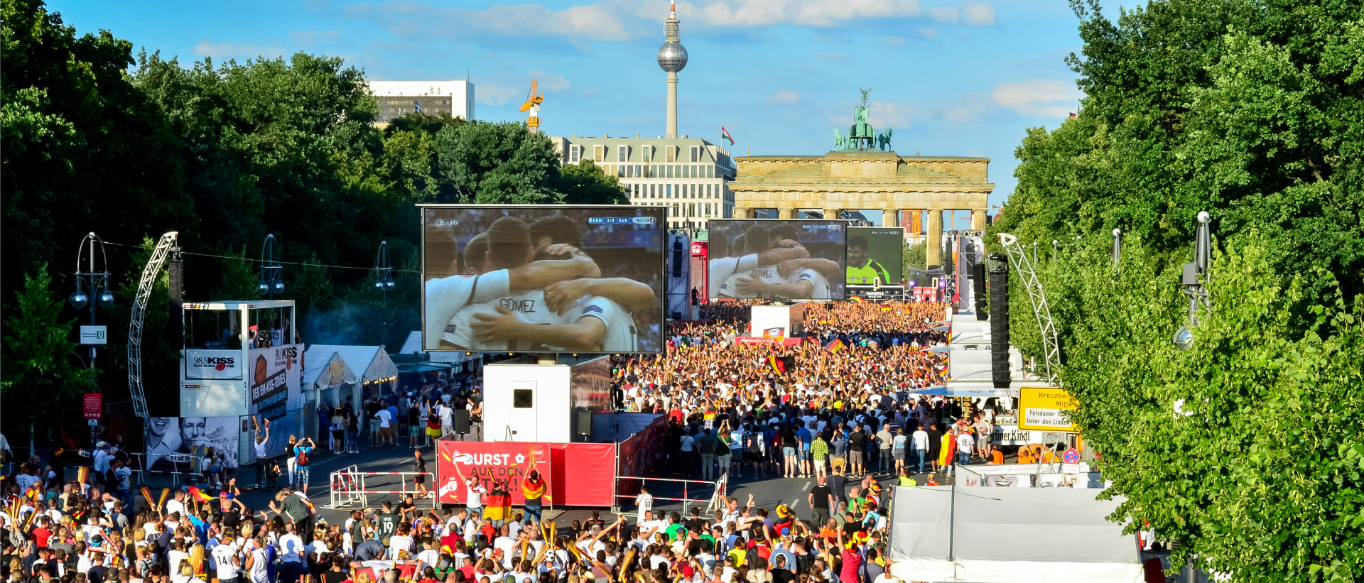 LED-Truck/Trailer Euro 2016 Fanzone Berlin